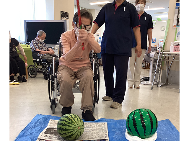 夏といえばスイカ割り！！（令和7年）